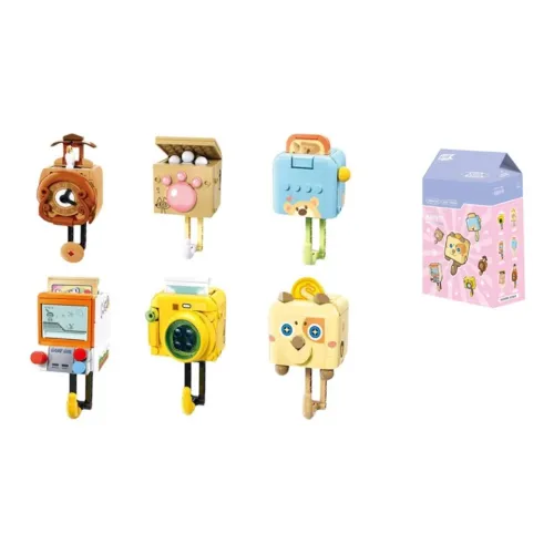 Т Cartoon DIY Стена Слепые Коробки Один Mystery Коробка Полная Коробка 6 шт