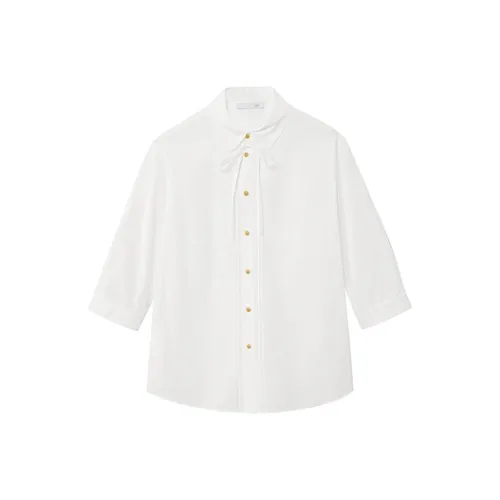 OVV Морозно-белый Женские Рубашки