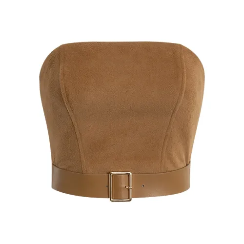 CHILL QIAOER Без бретелей Топ Женский