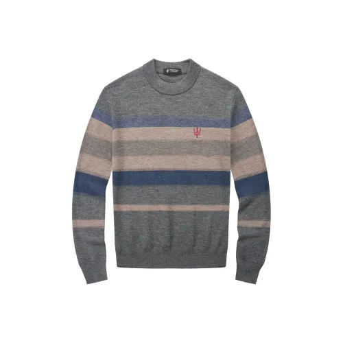 Maserati Medium Gray Unisex Свитеры