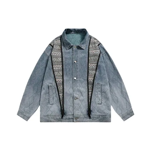 PEA Синий Унисекс Куртки