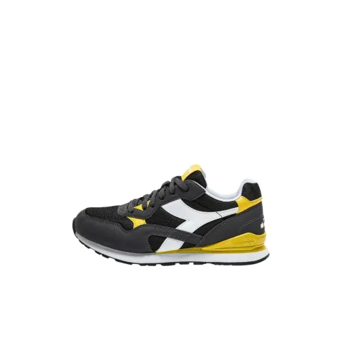 DIADORA N.92 Low Топ Kids Lifestyle Shoes Черный Желтый Детский