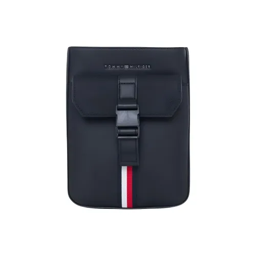 Tommy Hilfiger Кожа Сумка через плечо Сумка на плечо Мини Мужская Черная