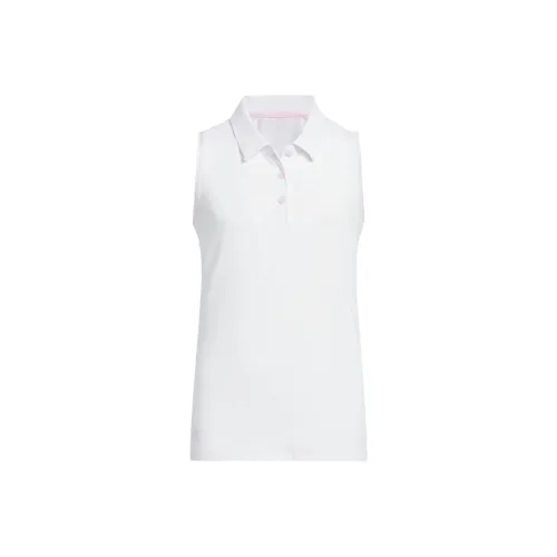 Adidas Performance White Kids Polo
