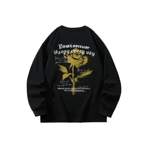 PAUL COSTELLOE Длинный рукав Т-рубашка Унисекс