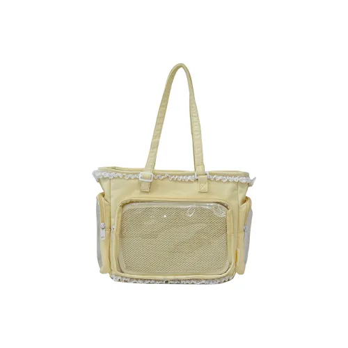 PINK·LAND Нейлон Ит-Сумка Стандартная Женская Желтая Розовая Синяя Зеленая Черная