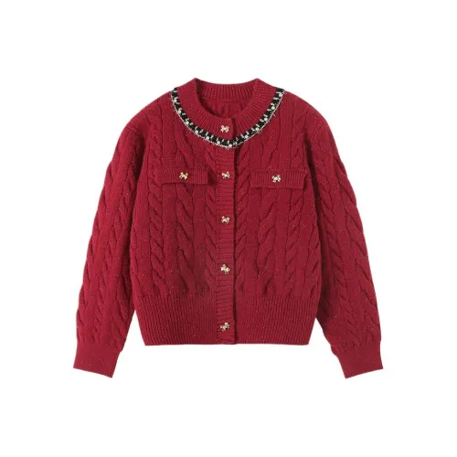 YUANYUAN GIRL Красный Kids Свитера
