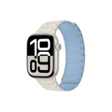 Античный белый & туманно-голубой