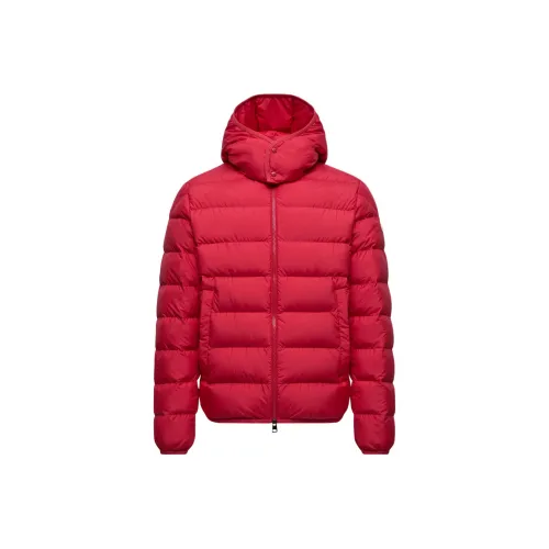 Moncler Красный Мужской Пуховик
