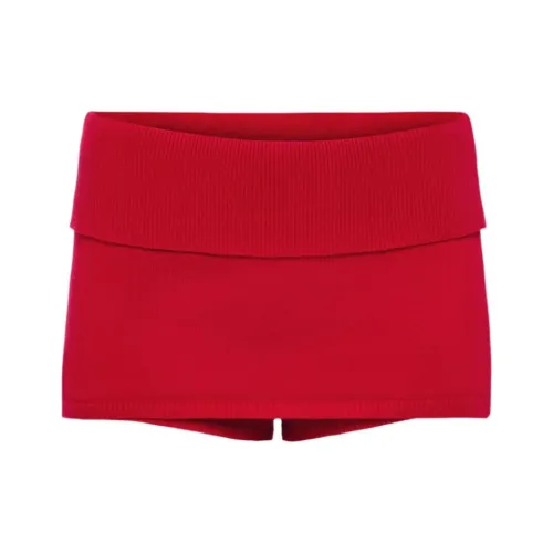 Khy x FRANKIES BIKINIS FW25 Briar Cloud Knit Шорты-юбка Повседневные короткие юбки Женские