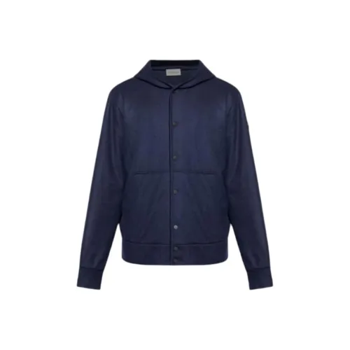 Moncler Мужские куртки морского синего цвета