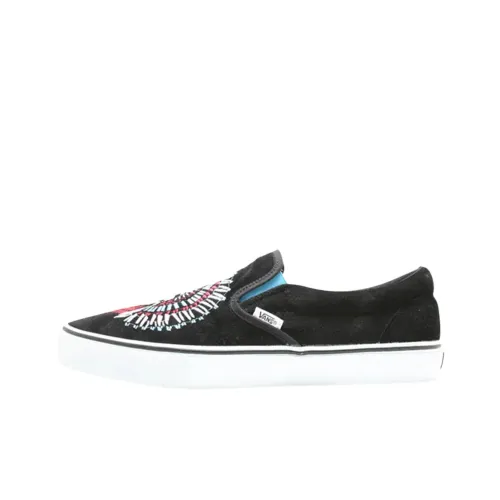 Vans CLASSIC Slip-On Скейтборд Кроссовки Унисекс Черный