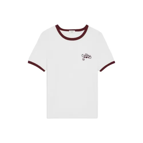 CELINE FW25 Стандартная T-рубашка Женская