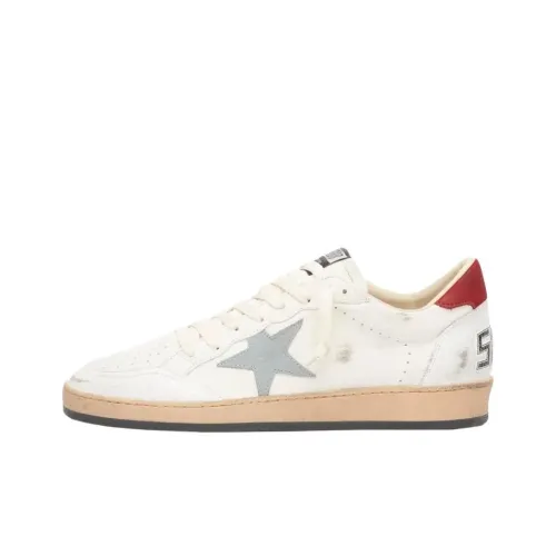Golden Goose Ball Star Low Топ Скейтборд Кроссовки Мужские Белые