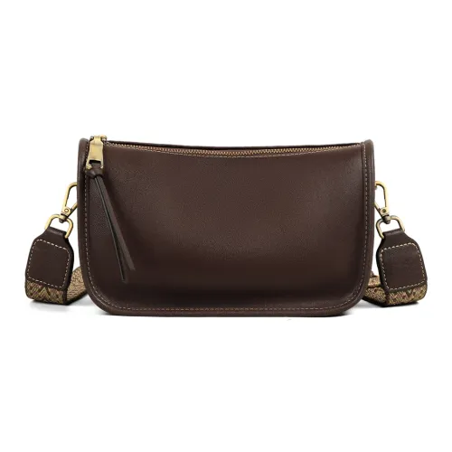 PT'SON Сумка через плечо из коровьей кожи стандартная женская многоцветная