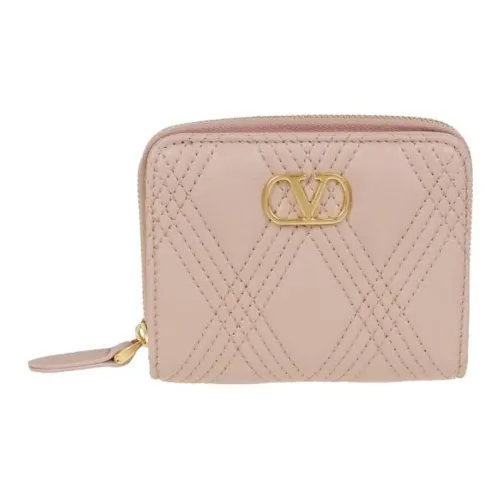 Valentino Garavani Кожа Кошелек Женские Розовый