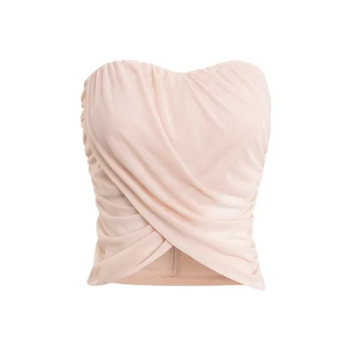 CHILL QIAOER Без бретелей Топ Женский