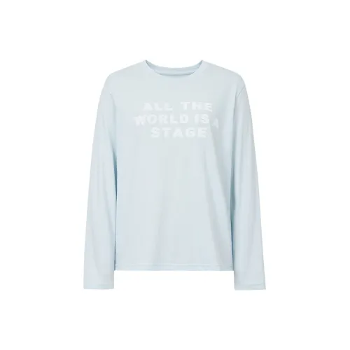 Hopeshow Светло-розовый, синий, 401, женские T-рубашки