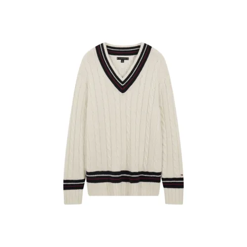 Tommy Hilfiger Белый YBI Мужские Свитера