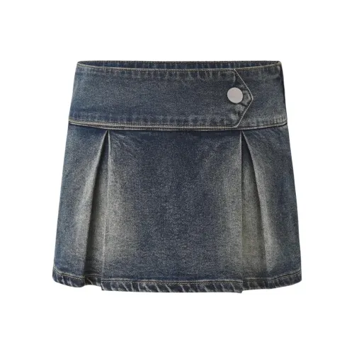 Tiger Mist LUPITA Шорты-юбка Джинсовые короткие юбки Женские