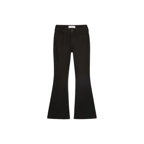 Hollister Черные Женские Джинсы