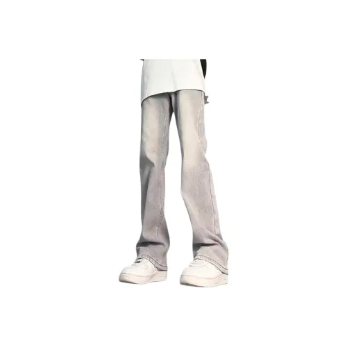 THE AIER Серый Унисекс Джинсы