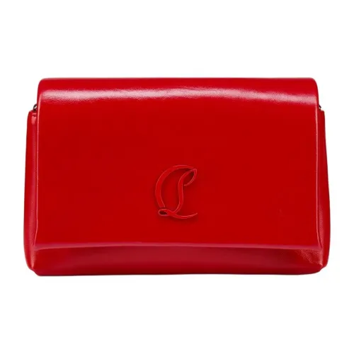 CL Loubi Сумка через плечо из коровьей кожи Маленькая Женская Красная