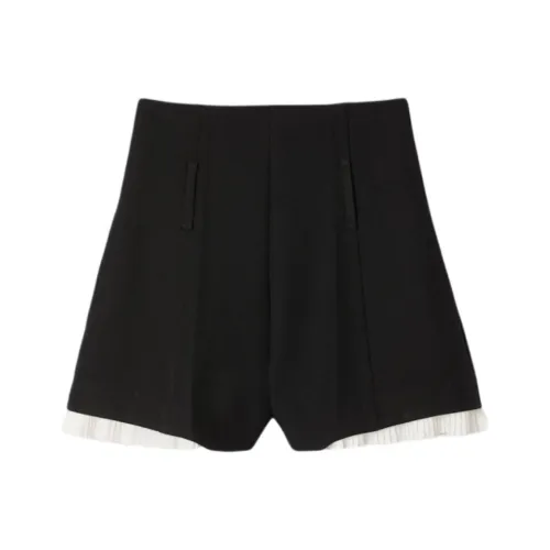 Sandro Черные Повседневные Шорты для Женщин