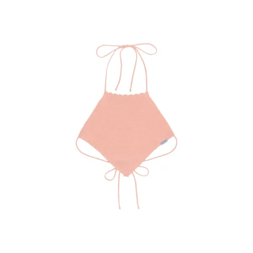 SCULPTOR Open Back KNIT Halter Top Tank Top Женский