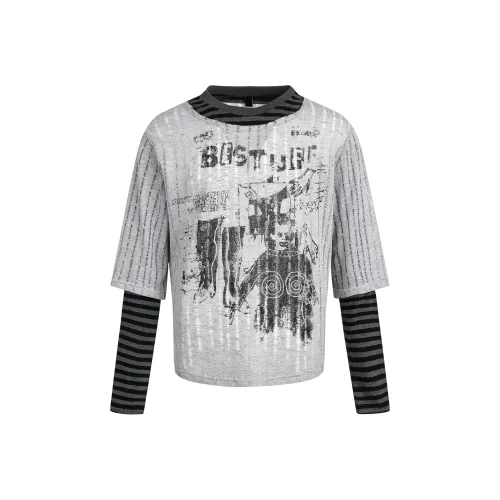 VINMUK Серый Унисекс T-рубашки