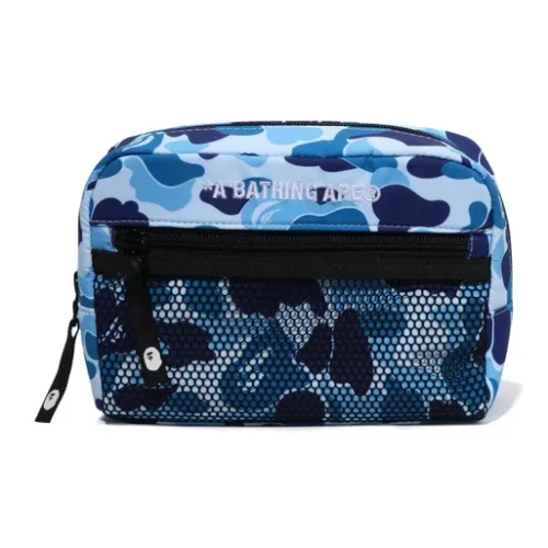 A BATHING APE Ткань Путешествие Сумка для хранения Унисекс Синий Зеленый Розовый