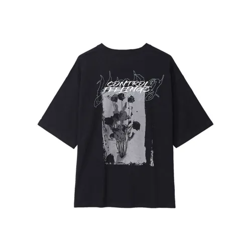 COAR Черный Унисекс T-рубашки