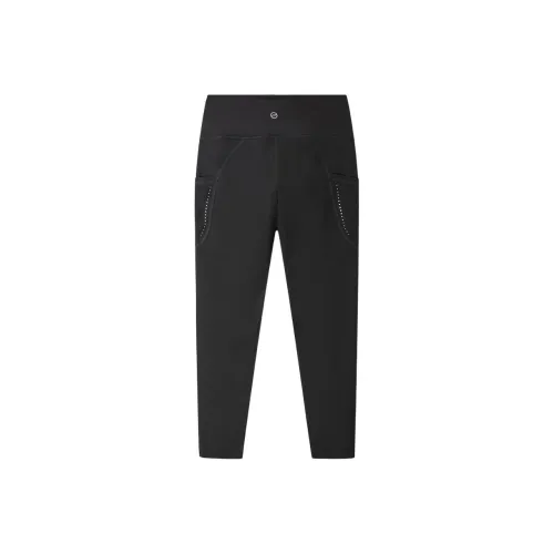 Erke Sports Collection Глубокий Черный Женские Спортивные Брюки