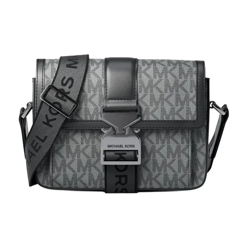 MICHAEL KORS Hudson Холст Сумка через плечо Мужская Серый