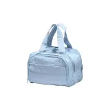 Светло-синий [Большая емкость] Сумка для макияжа и косметики