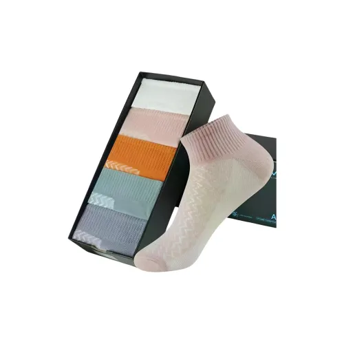 MAXDAVID M1212 Смешанный цвет 5 пар женских носков