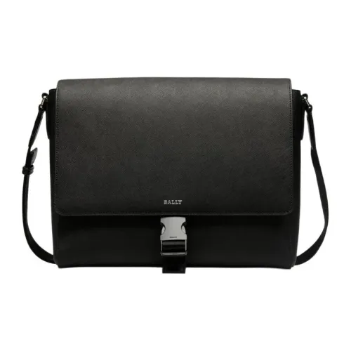 BALLY Сумка через плечо из коровьей кожи мужская черная