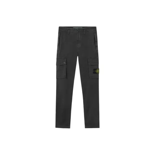 STONE ISLAND Lead Gray Мужские Карго Брюки