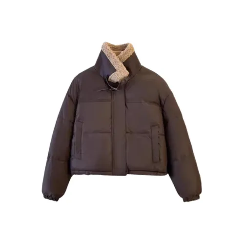VKXOW Коричневый Женский Пуховик