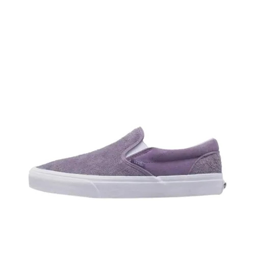 Vans CLASSIC Slip-On Скейтборд Кроссовки Мужские Фиолетовые