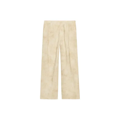 ZARA ZW Series Белые Женские Повседневные Штаны