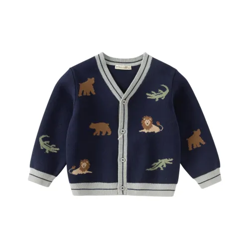 DAVE&BELLA Темно-синие свитера для дошкольников