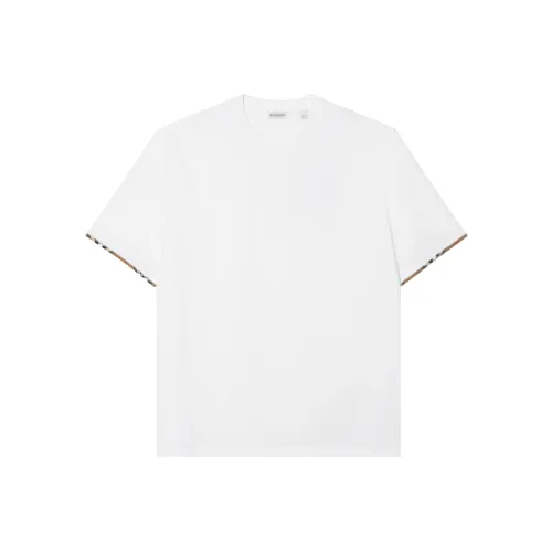 Burberry Белая Мужская T-рубашка