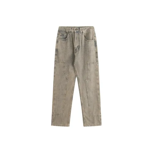 JINDUN Nano Yellow Men's Jeans JINDUN Нано Желтый Мужские Джинсы