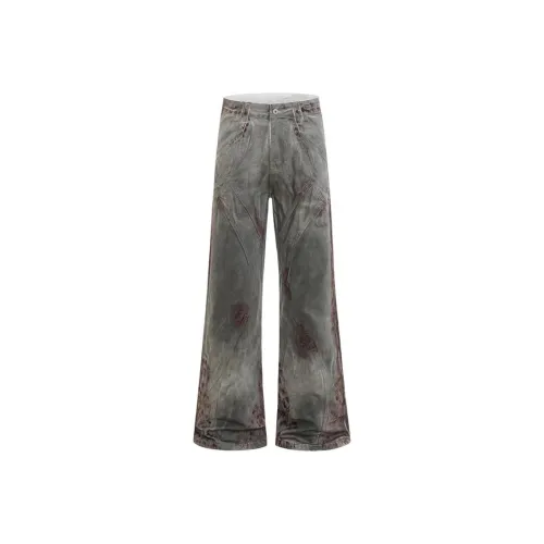 BEAR UNION Серый Женские Джинсы