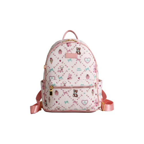 RIVMIND ПУ (полиуретан) Рюкзак Женские Розовый