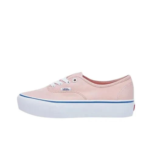 VANS Authentic Platform 2,0 Скейтборд Кроссовки Мужские Розовые