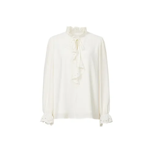 Hopeshow Экрю 004 Женские Рубашки