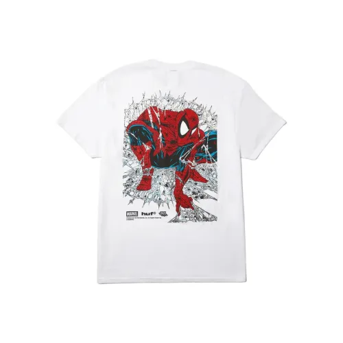 HUF MARVEL Spider Man, Коллаборация Белый Унисекс T-рубашки