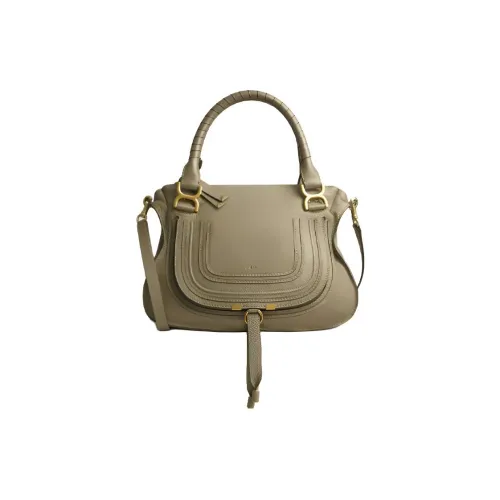 Chloe Marcie Телячья кожа Сумка Сумка через плечо Сумка через плечо Женская Терракотовый Зеленый